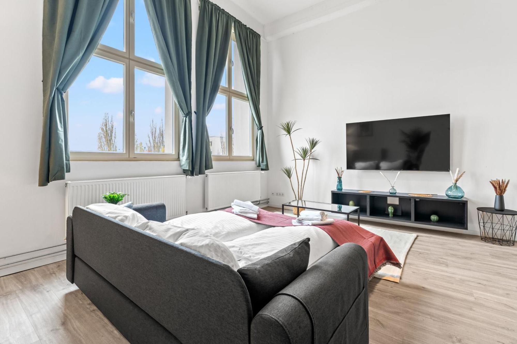 Mint Apartment Ueber Der Stadt Parken Kueche Wifi Berlin Dış mekan fotoğraf